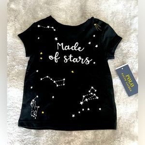 Polo by Ralph Lauren girls, black T-shirt